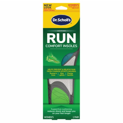 Dr. Scholl s Women s Athletic Series Running Insoles 5.5 9