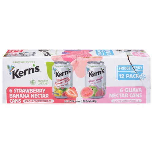 Kern's® Strawberry Banana & Guava Nectar Perspective: front