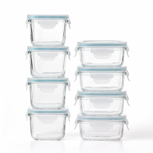  Snapware Total Solution Pyrex Glass Food Storage Container Set  (8-Piece): Food Savers: Home & Kitchen