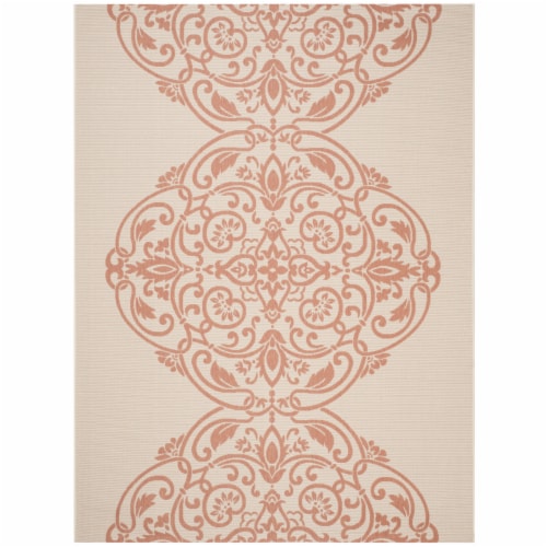 Safavieh MSR4230-231-8 Martha Stewart Large Rectangle Area Rug, CInnamon Stick - 8 x 11 ft. - Perspective: front