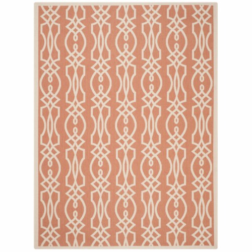 Safavieh MSR4220-011-8 Martha Stewart Large Rectangle Area Rug, CInnamon Stick - 8 x 11 ft. - Perspective: front