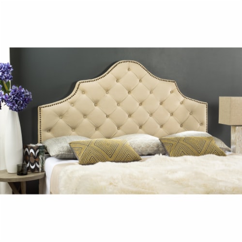 Safavieh arebelle tufted shop velvet headboard