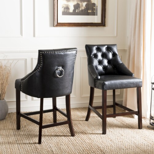 Wingback sales counter stool