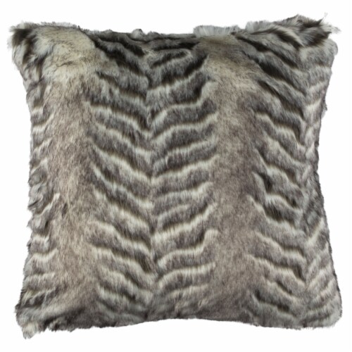 Safavieh Adalet Fur Pillow - Multi Perspective: front