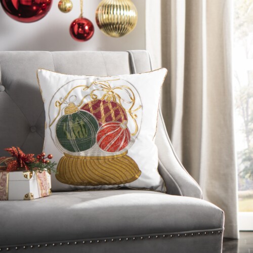 Safavieh Wynter Square Pillow Perspective: front