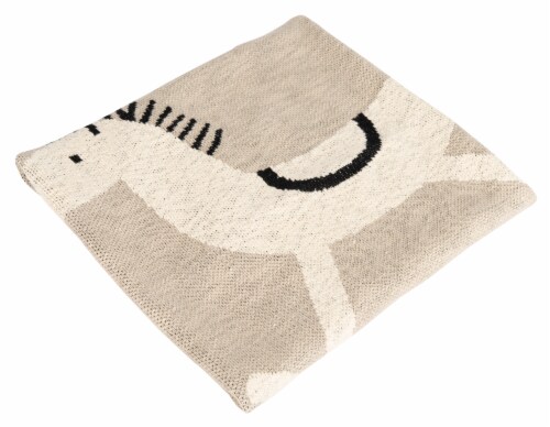 Safavieh Tater Trot Baby Throw - Grey Perspective: front