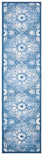 Martha Stewart Brentwood Rug - Navy / Creme Perspective: front