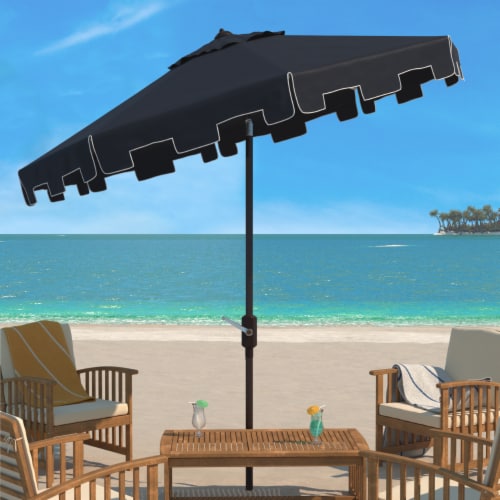 SAFAVIEH Outdoor Collection Zimmerman 11-Foot Round Market