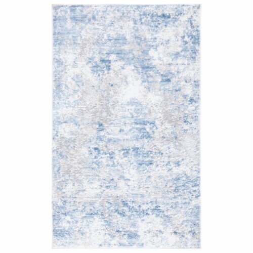 SAFAVIEH Amelia Collection ALA705F Grey / Blue Rug 2' 2 x 4', 2' 2" x 4