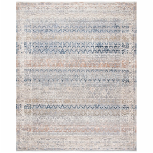 Safavieh Martha Stewart Maze Cosmopolitan Area Rug - Cream/Gray Perspective: front