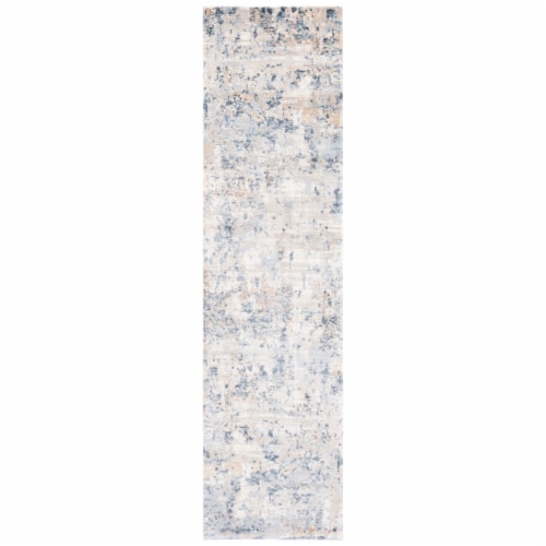 Safavieh Martha Stewart Cosmopolitan Floor Runner Rug - Cream/Light Gray Perspective: front