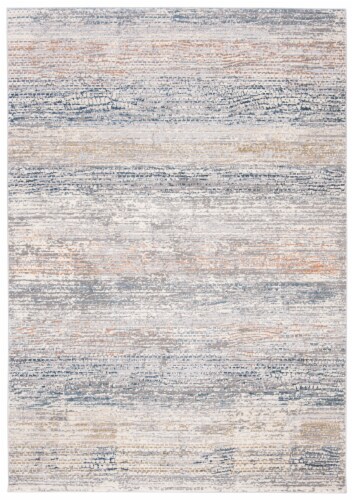Martha Stewart Cosmopolitan Accent Rug - Cream/Light Gray Perspective: front