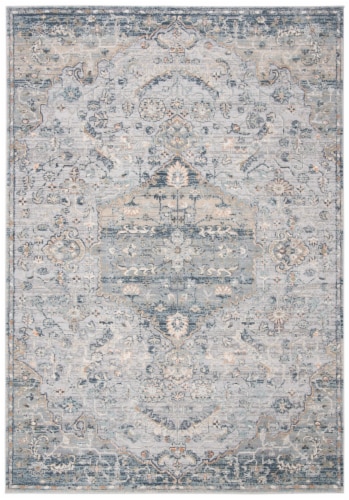 Safavieh Martha Stewart Quarry Cosmopolitan Accent Rug - Cream/Gray Perspective: front
