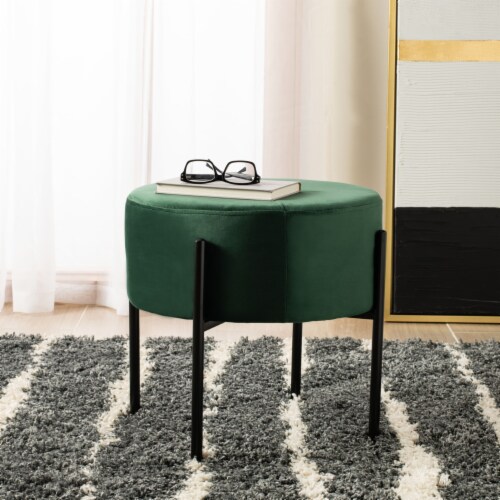 Safavieh lisbon round on sale ottoman