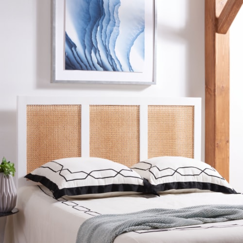 Caned clearance headboard king
