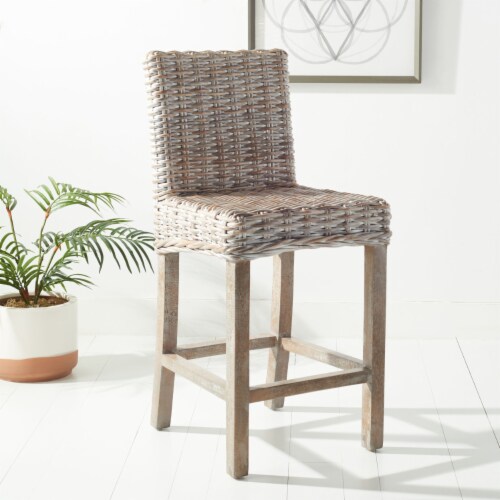 Safavieh tobie rattan counter on sale stool