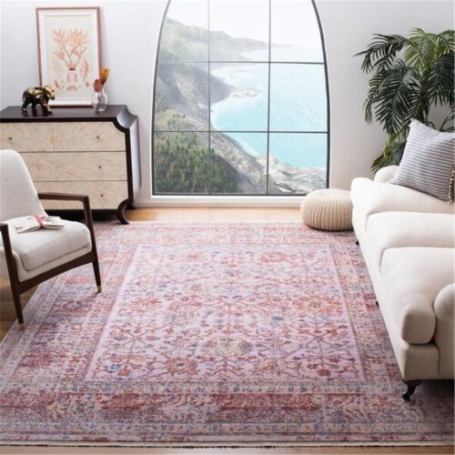 Safavieh HLC416B-10 Hellenic 400 Rectangle Area Rug, Ivory & Taupe - 10 x 13 ft. Perspective: front
