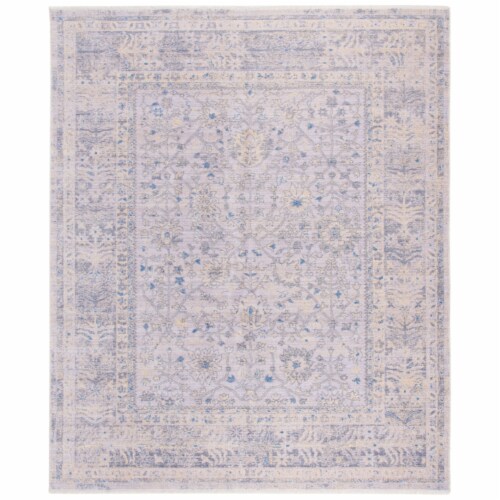 Safavieh HLC416B-8 Hellenic 400 Rectangle Area Rug, Ivory & Taupe - 8 x 10 ft. Perspective: front