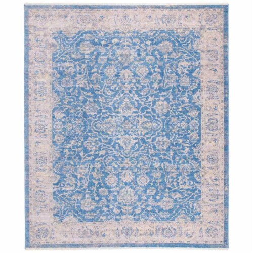 Safavieh HLC418M-10 Hellenic 400 Rectangle Area Rug, Blue & Gold - 10 x 13 ft. Perspective: front