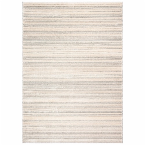 Safavieh Martha Stewart Collection Lucia Shag Accent Rug - Light Gray/White Perspective: front