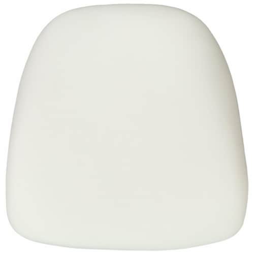 Flash Furniture BH-IVORY-HARD-GG Hard Ivory Fabric Chiavari Chair Cushion Perspective: front