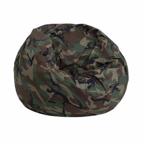 Camouflage Bean Bag Chair 24x23x20 QFC