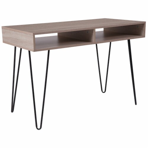 Flash Furniture Franklin 43 Computer Desk Oak (NANJH1758) Perspective: front