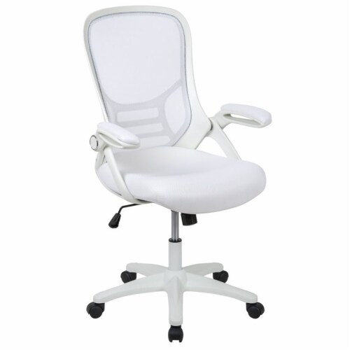 Flash Furniture Mobile Ergonomic Kneeling Swivel Task Chair with Black Mesh Back