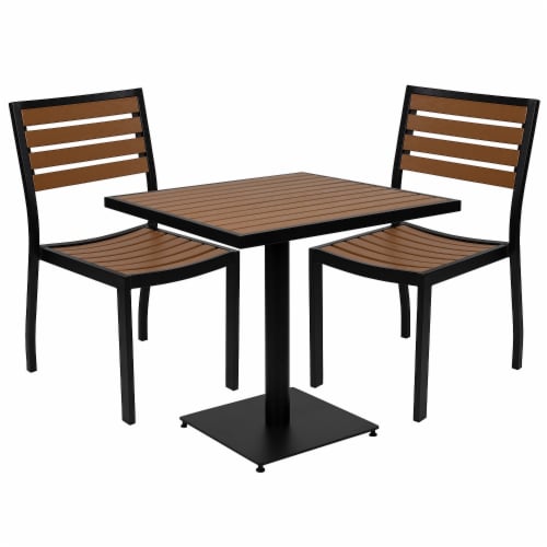 Flash furniture outdoor on sale patio dining set