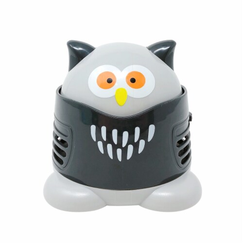 Wrapables Cute Portable Mini Vacuum Cleaner for Home and Office, Owl Perspective: front