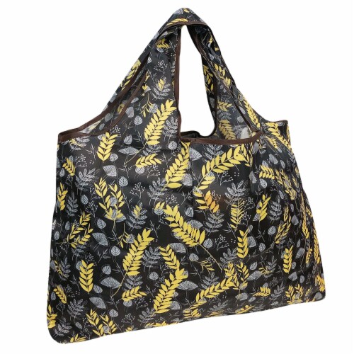 Wrapables Large Nylon Reusable Shopping Bag Wheat 1 Harris Teeter