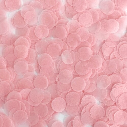Wrapables Round Tissue Paper Confetti 0.5  Circle Confetti, Lime Green Perspective: front