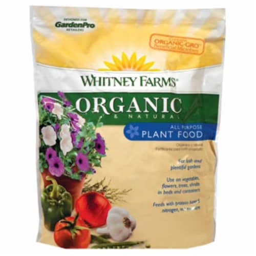 Scotts Miracle Gro 10101-10001 4-2-3 Organic & Natural All-Purpose Plant Food, 4 lbs. Perspective: front