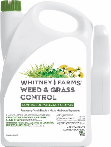 Whitney Farms® Weed and Grass Control Perspective: front