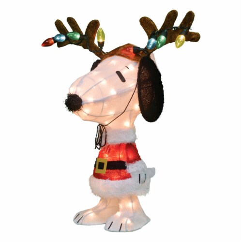 Snoopy outdoor christmas decorations discount