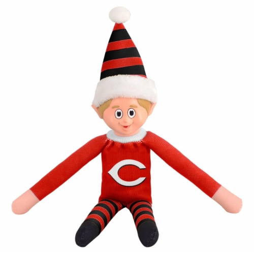 Cincinnati Reds Plush Elf Perspective: front