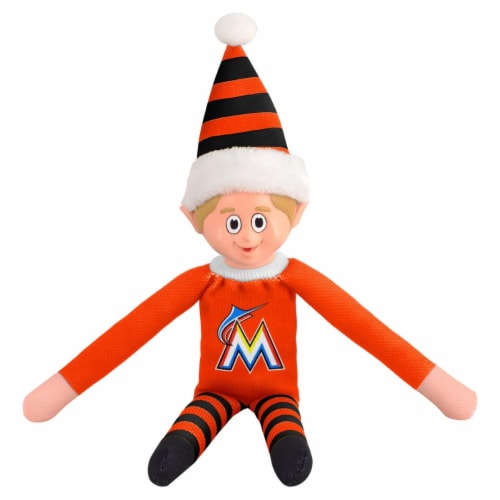 Miami Marlins Plush Elf Perspective: front