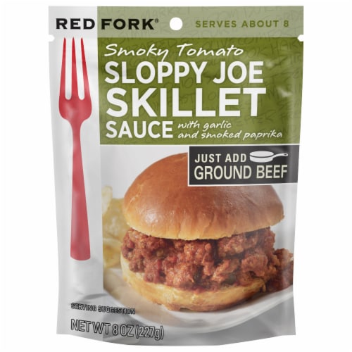 Red Fork Best Sloppy Joe Skillet Sauce Perspective: front