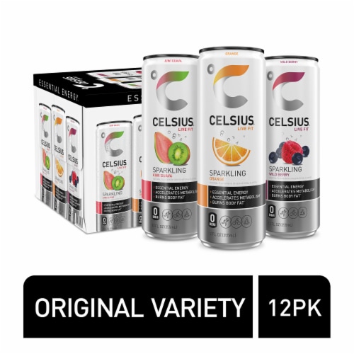 CELSIUS® Sparkling Energy Drink Variety Pack Cans, 12 pk / 12 fl oz - Ralphs