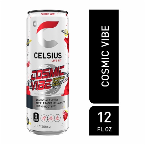 CELSIUS® Sparkling Cosmic Vibe Energy Drink Can, 12 fl oz - Kroger