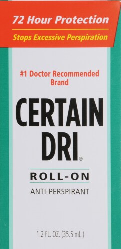Certain Dri Roll-On Anti-Perspirant Perspective: front