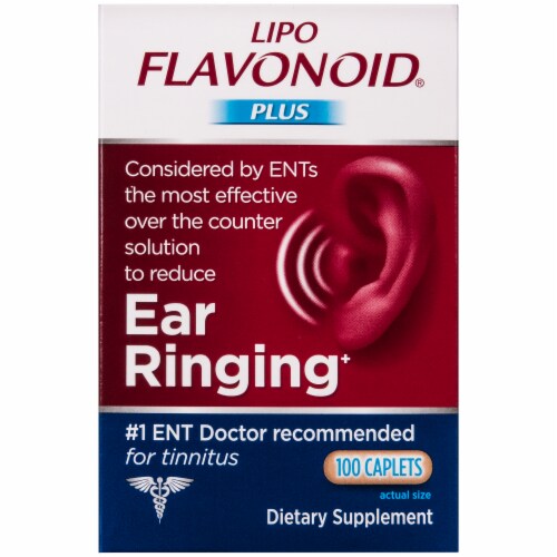 Lipo Flavonoid® Plus Inner Ear Health Caplets Perspective: front