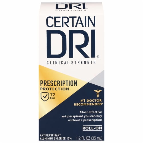 Certain Dri® Clinical Strength Roll On Anti-Perspirant Perspective: front
