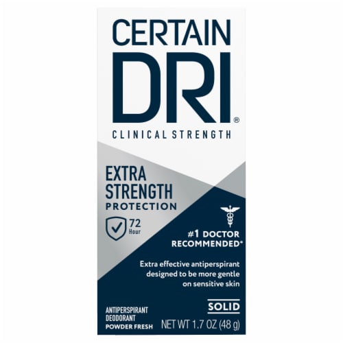 cirkulation lindre Udlevering Certain Dri® Extra Strength Solid Antiperspirant, 1.7 oz - King Soopers