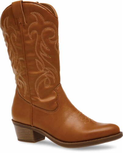 SM New York Hayley Boots - Cognac, 6 - Smith’s Food and Drug