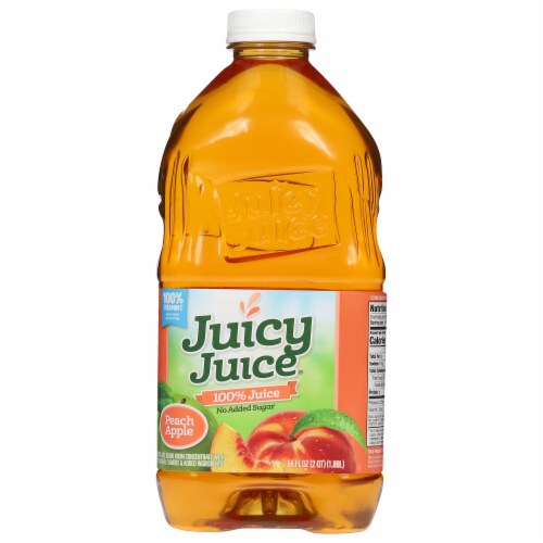 Juicy Juice® Peach Apple Juice 100% Juice Perspective: front