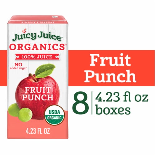 Juicy Juice Organics Fruit Punch 100% Organic Juice Perspective: front