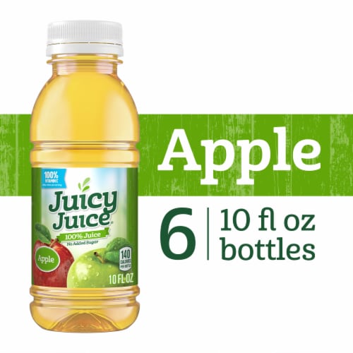 Juicy Juice Apple Juice 100% Juice Perspective: front