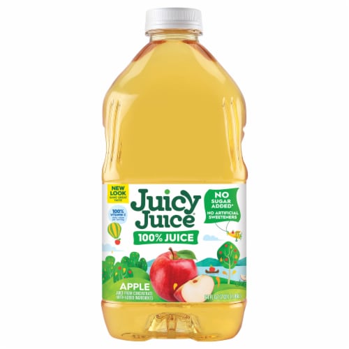 Juicy Juice® No Sugar Added 100% Apple Juice Perspective: front