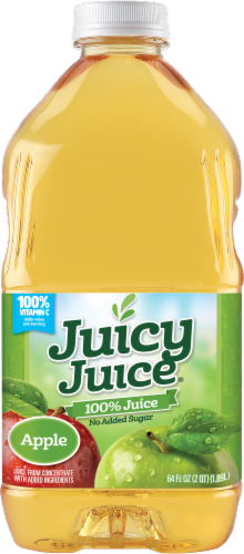 Juicy Juice® No Sugar Added 100% Apple Juice Perspective: front